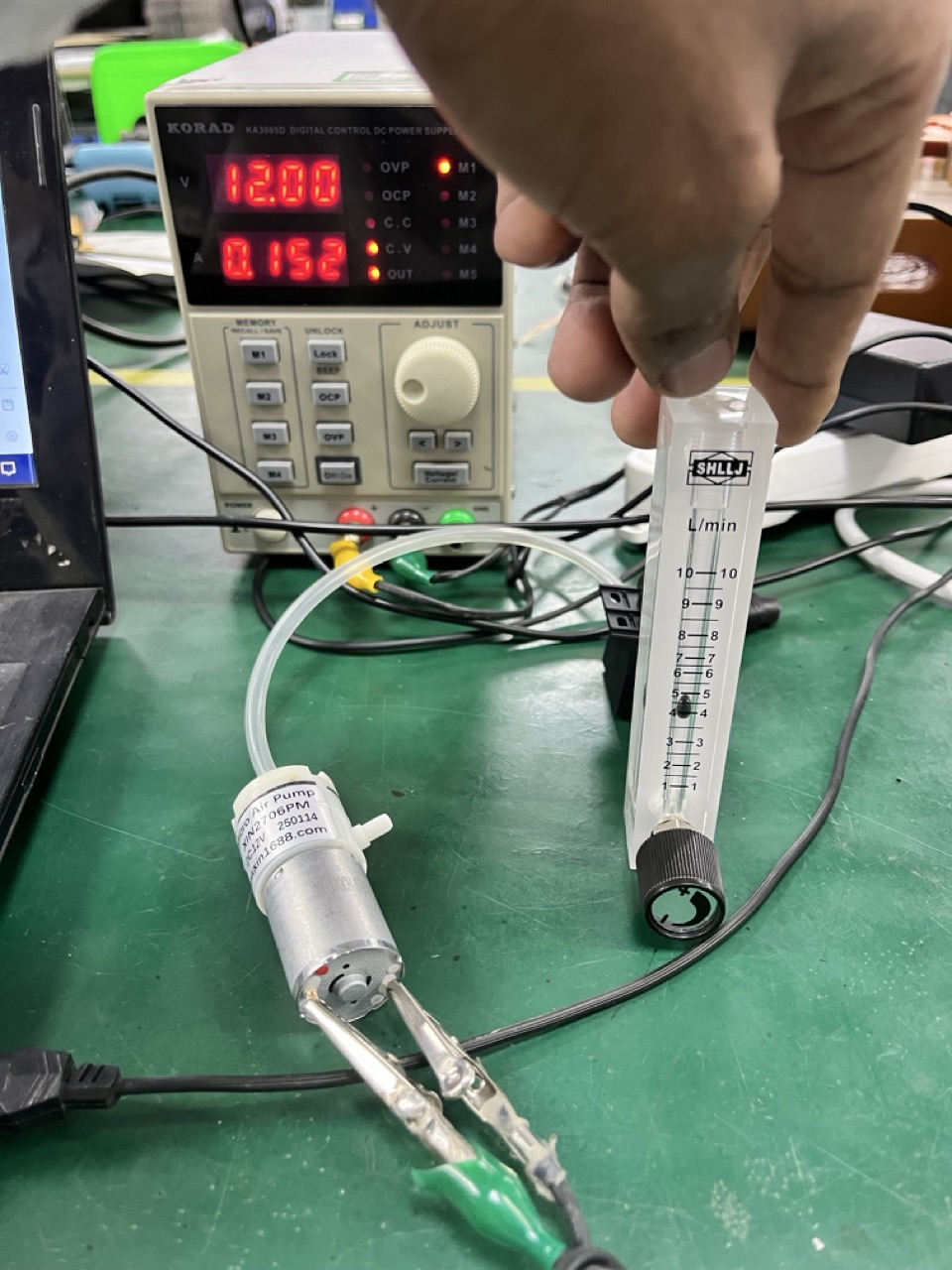 Testing pumps